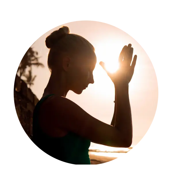 soins énergétiques à distance sur photo